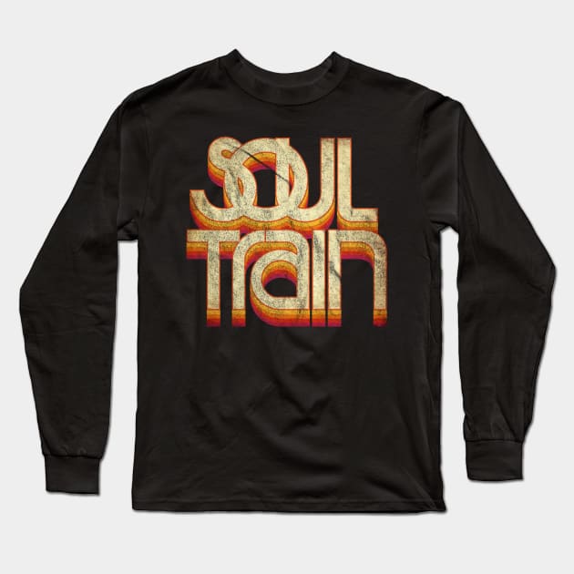 Soul Train \\ Vintage Long Sleeve T-Shirt by tioooo